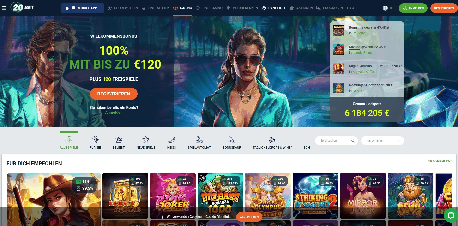 20Bet Casino Bonus 20Bet Online Casino